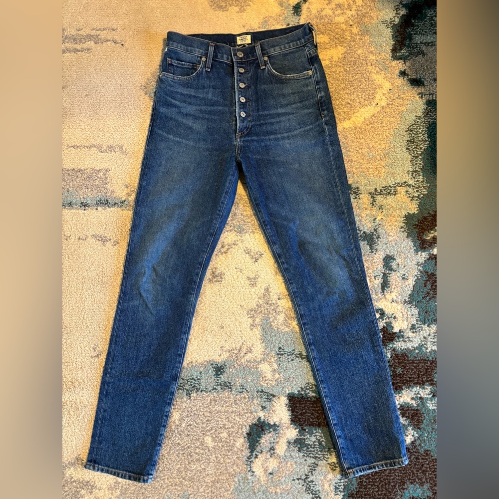 Citizens Olivia High Rise Ankle Jeans